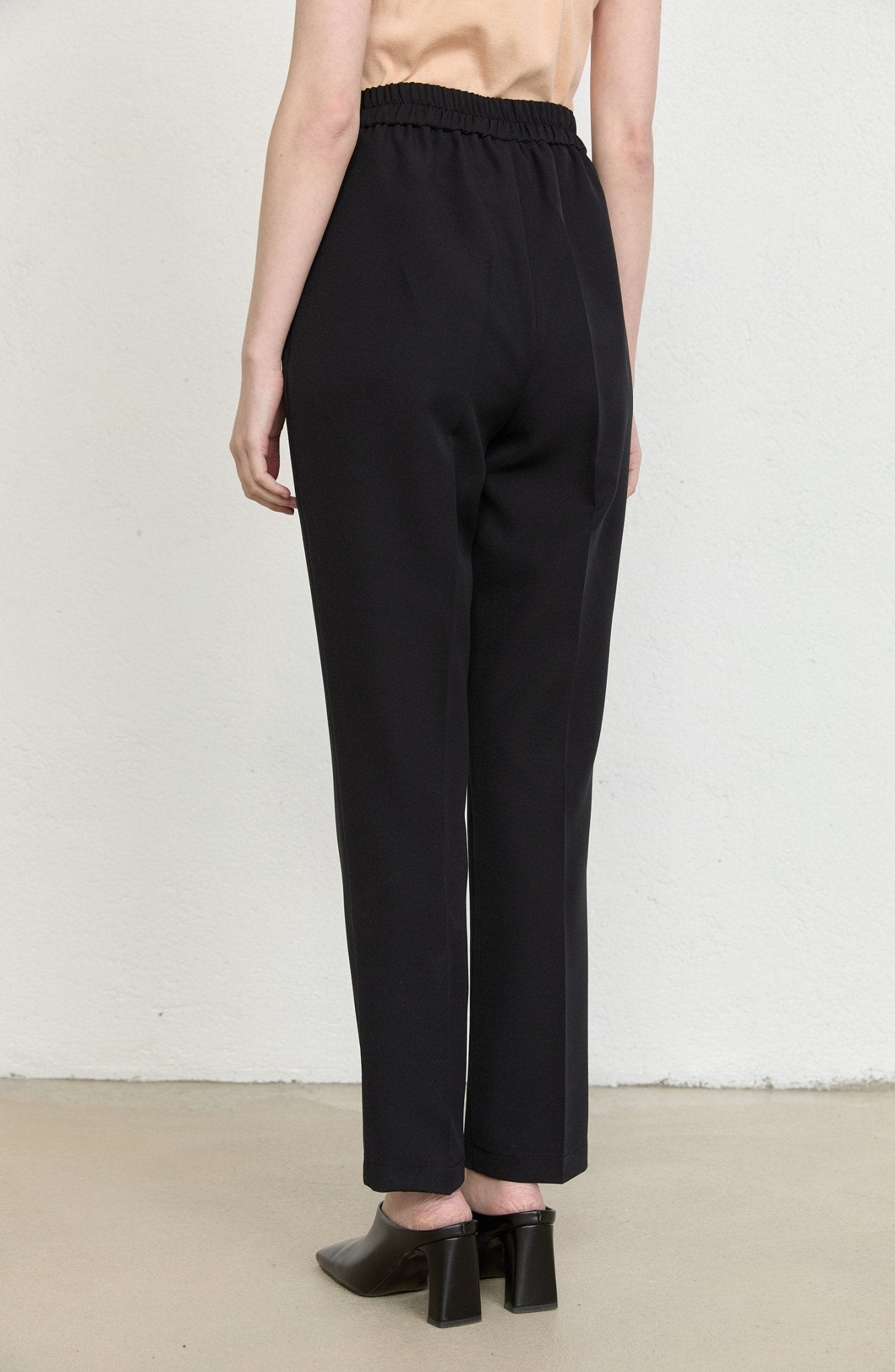 Double Siyah Fit Pantolon - Fatma Atasoy