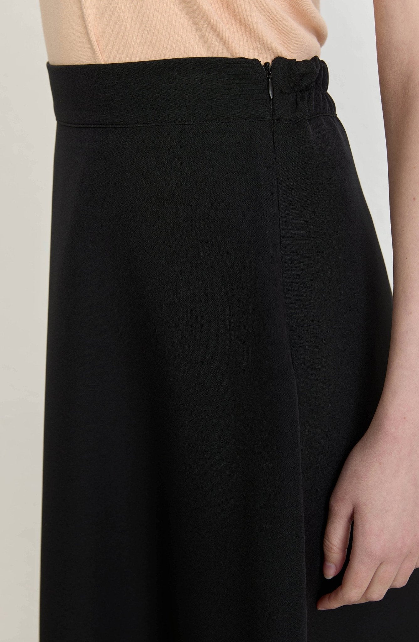 Double Siyah Kloş Etek - Fatma Atasoy