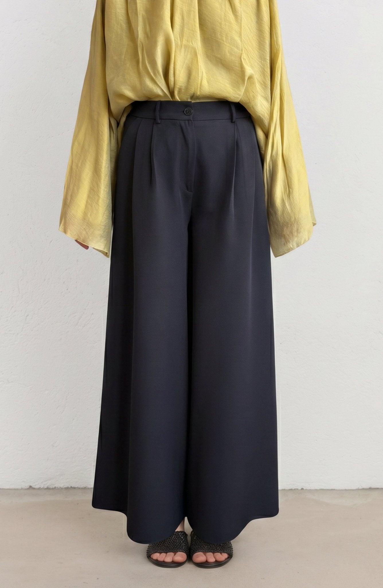 Double Siyah Pantolon Etek - Fatma Atasoy