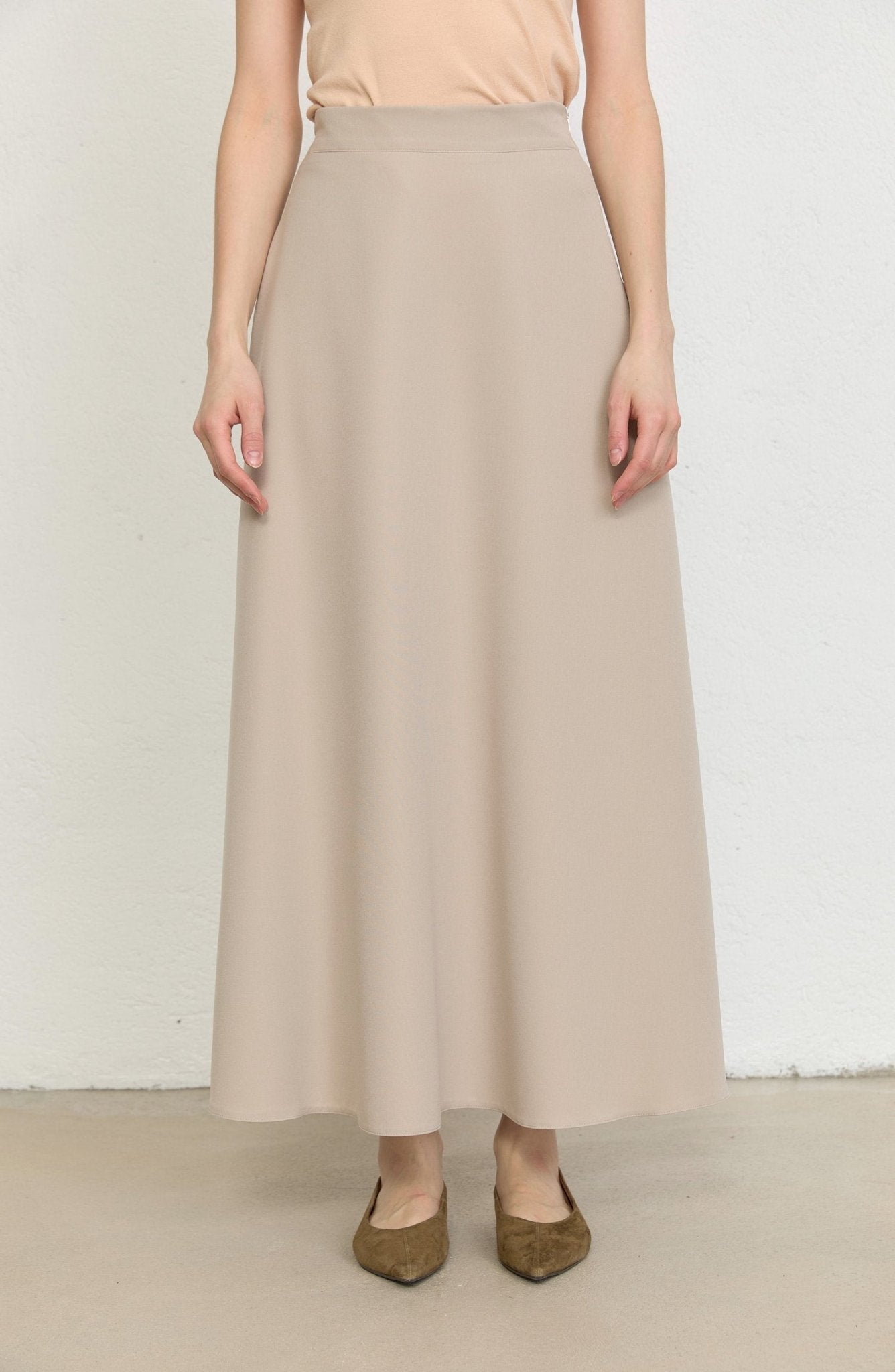 Double Taş Kloş Etek - Fatma Atasoy