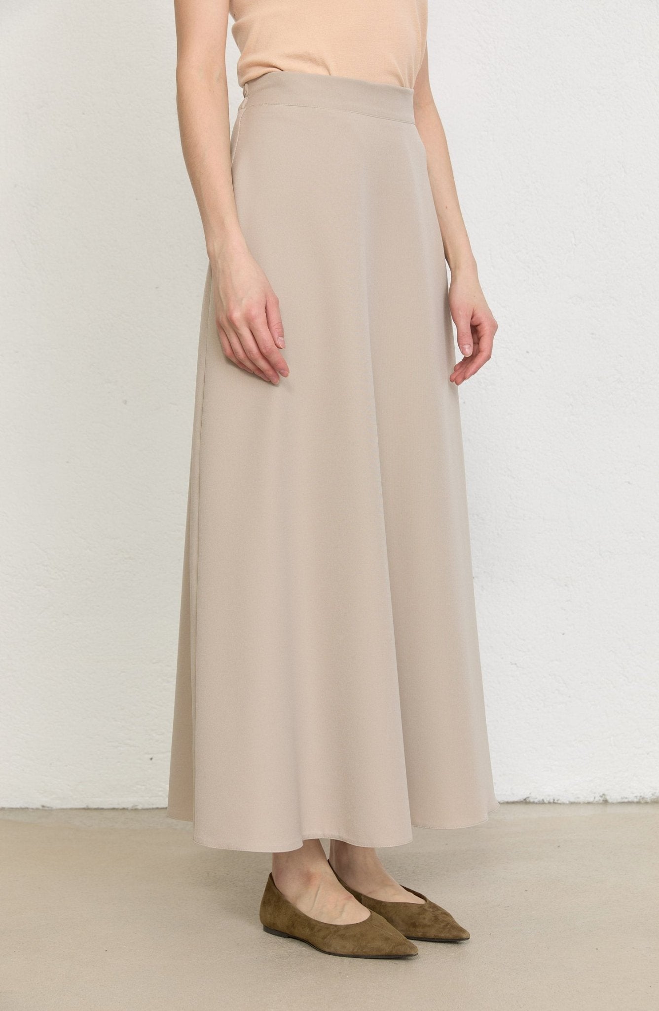 Double Taş Kloş Etek - Fatma Atasoy