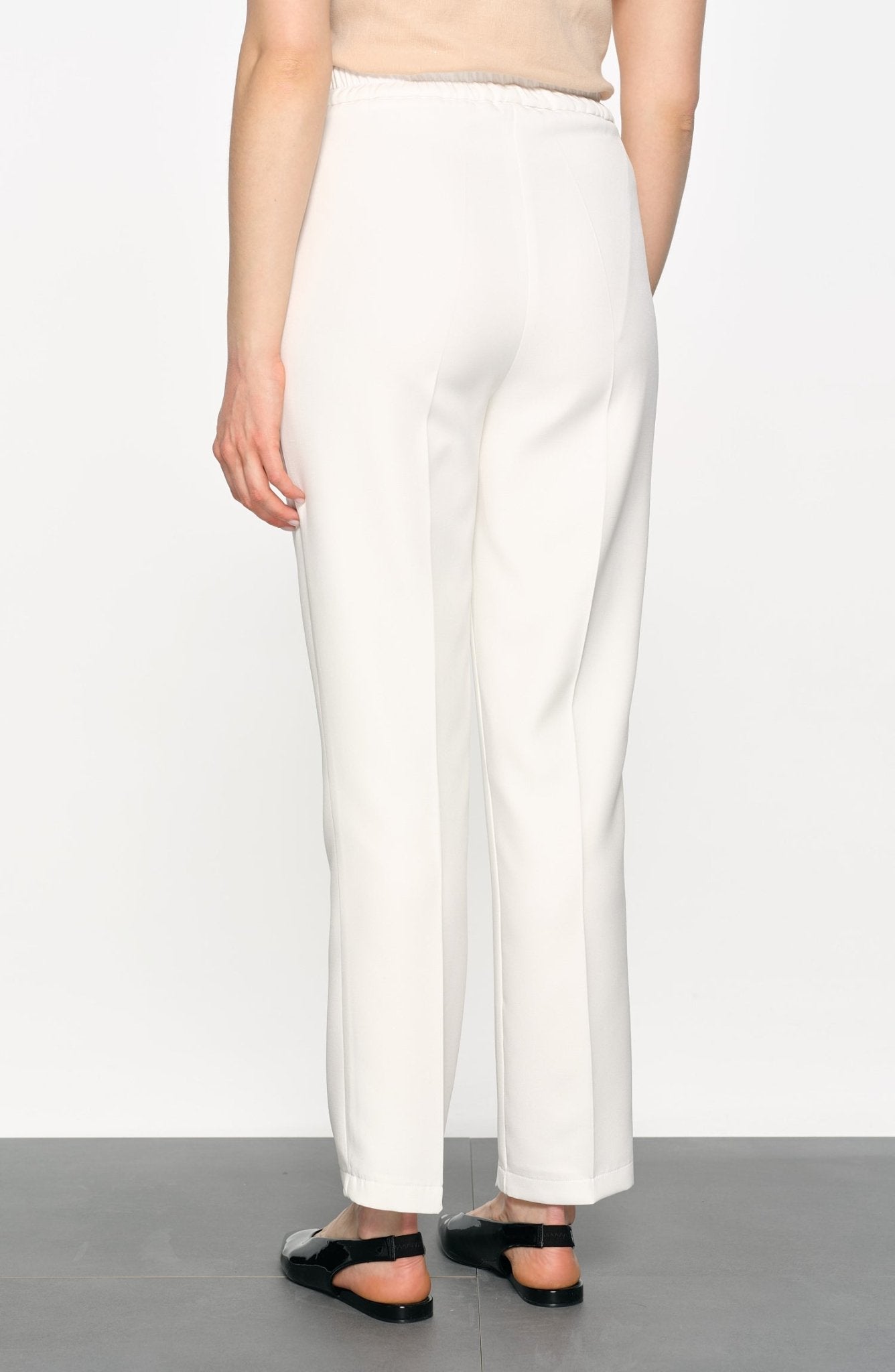 Fit Pantolon Ekru - Fatma Atasoy