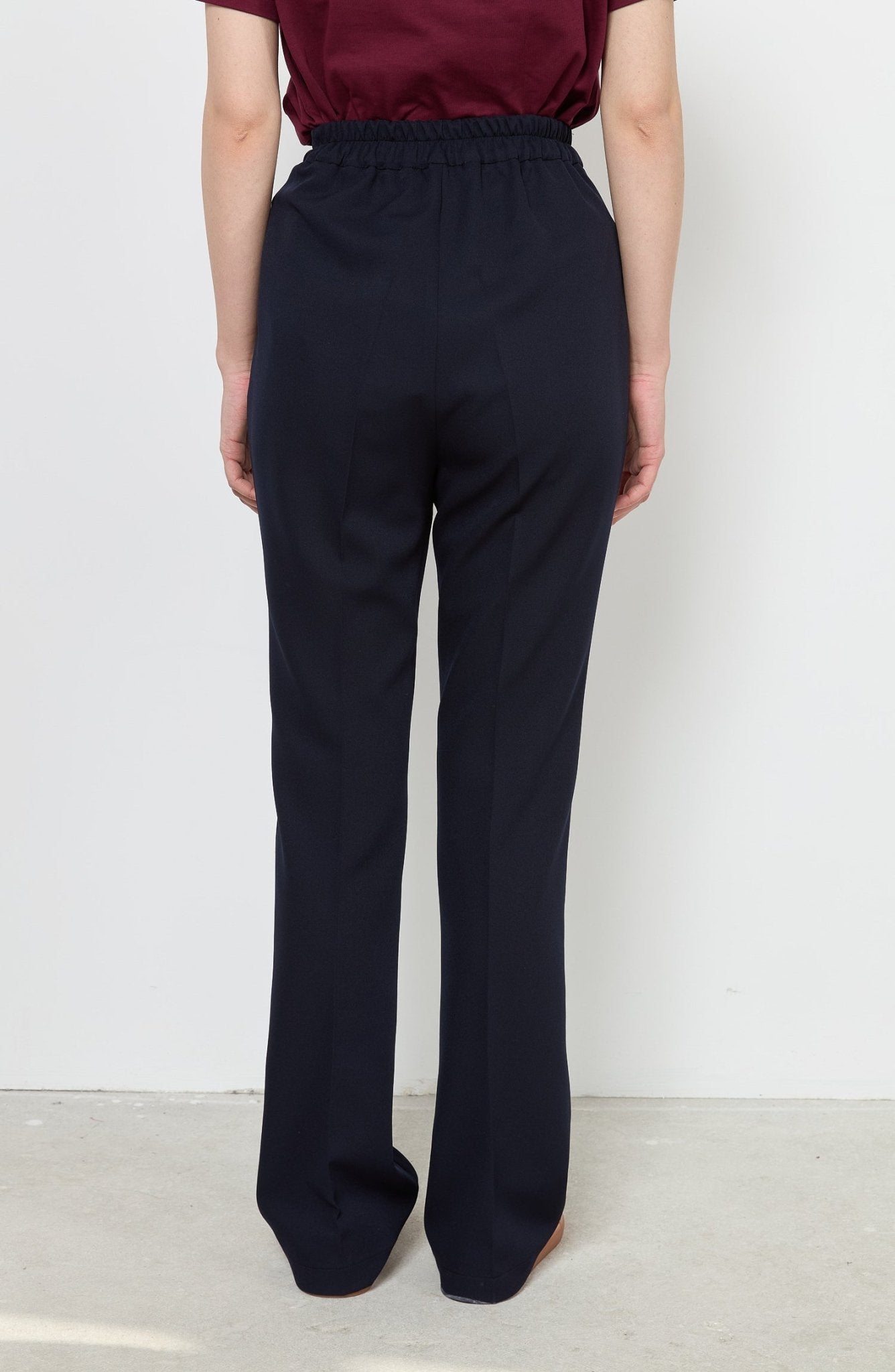 Flare Lacivert Pantolon - Fatma Atasoy