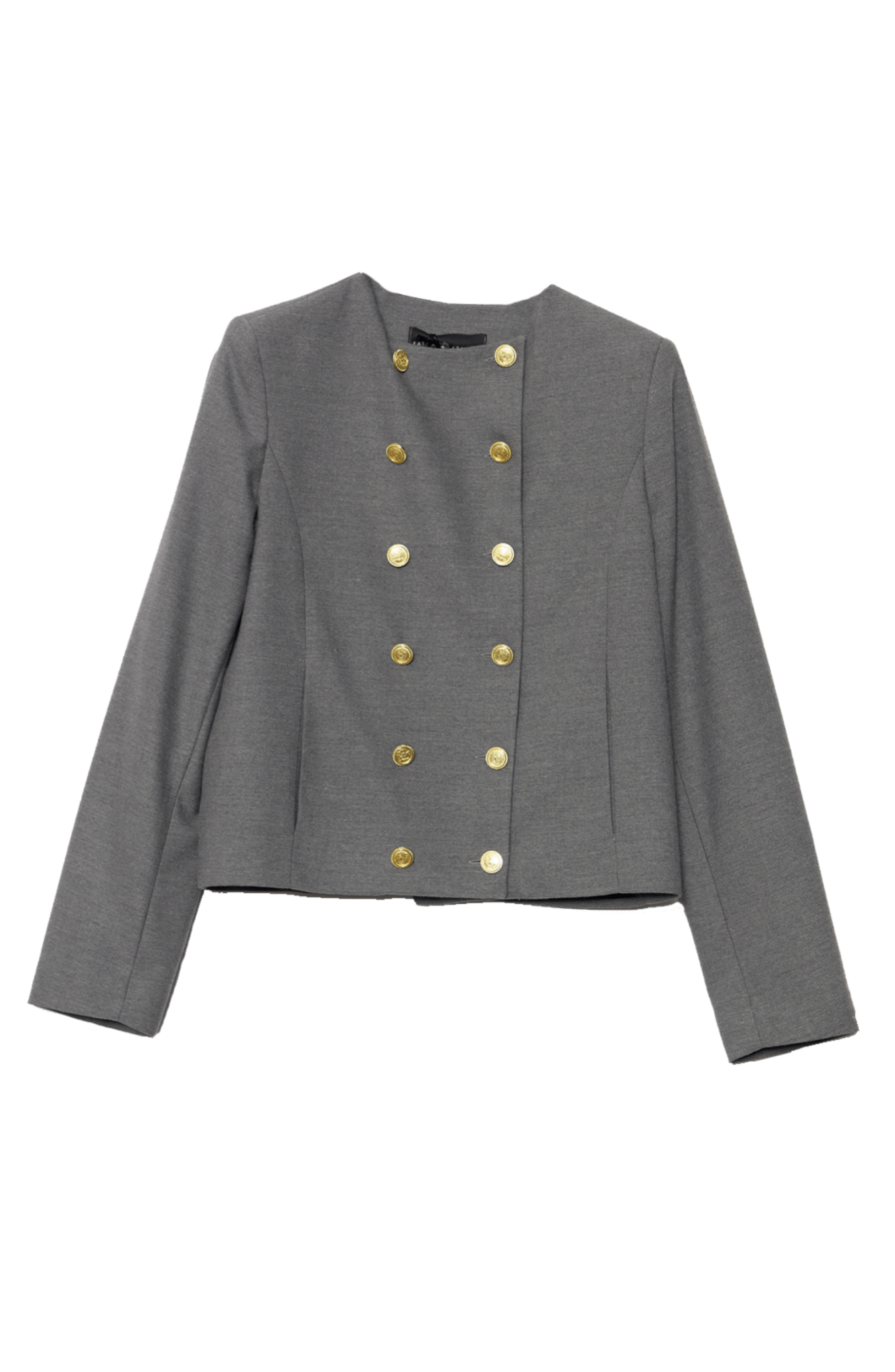 Gabardin Gri Ceket Etek Takım - Fatma Atasoy