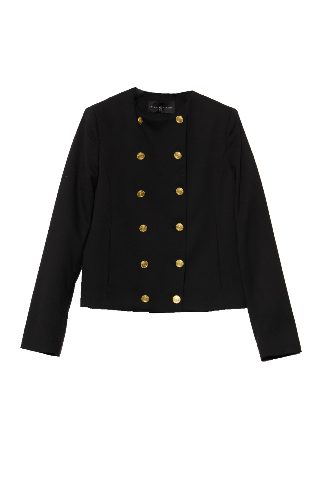 Gabardin Siyah Ceket Etek Takım - Fatma Atasoy