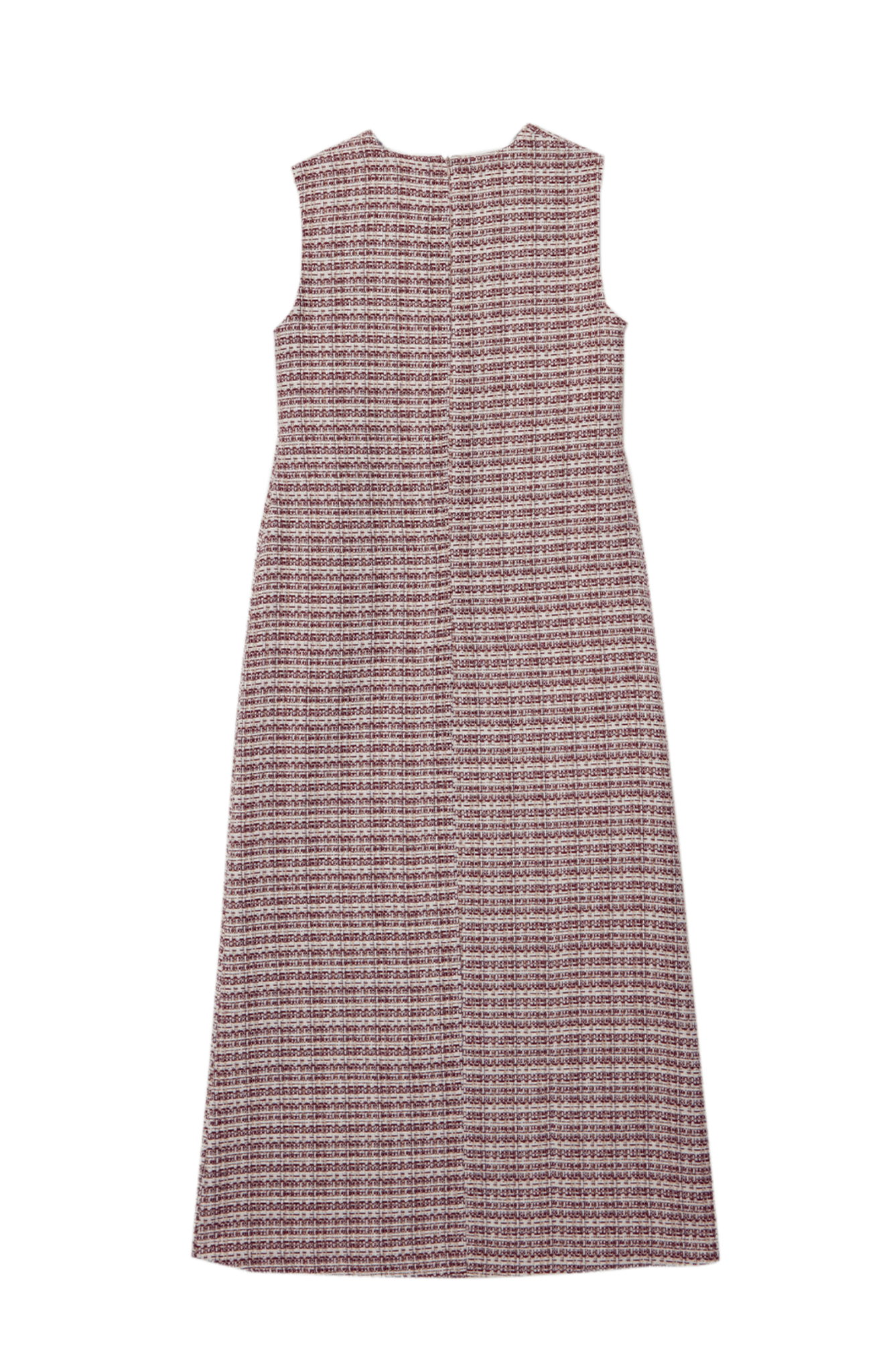 İnci Düğmeli Bordo Tüvit Jile - Fatma Atasoy