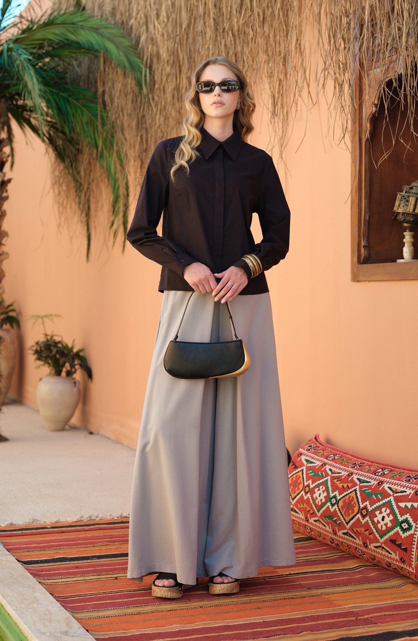 Kadın Keten Pantolon