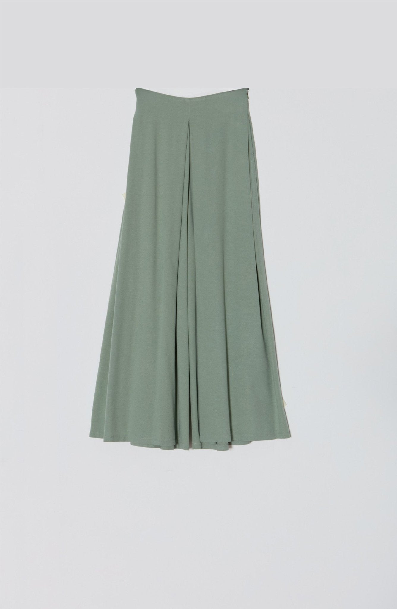 Keten Mint Etek Pantolon - Fatma Atasoy