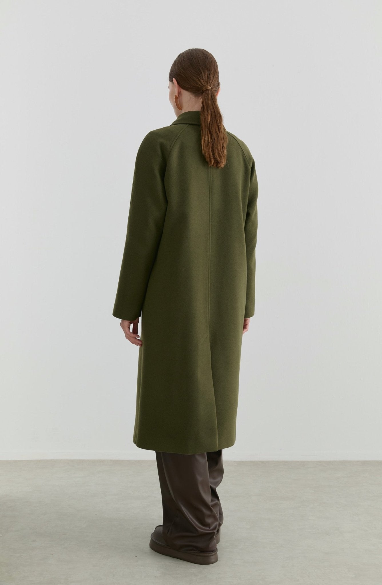 Kore Haki Kaşmir Kaban - Fatma Atasoy