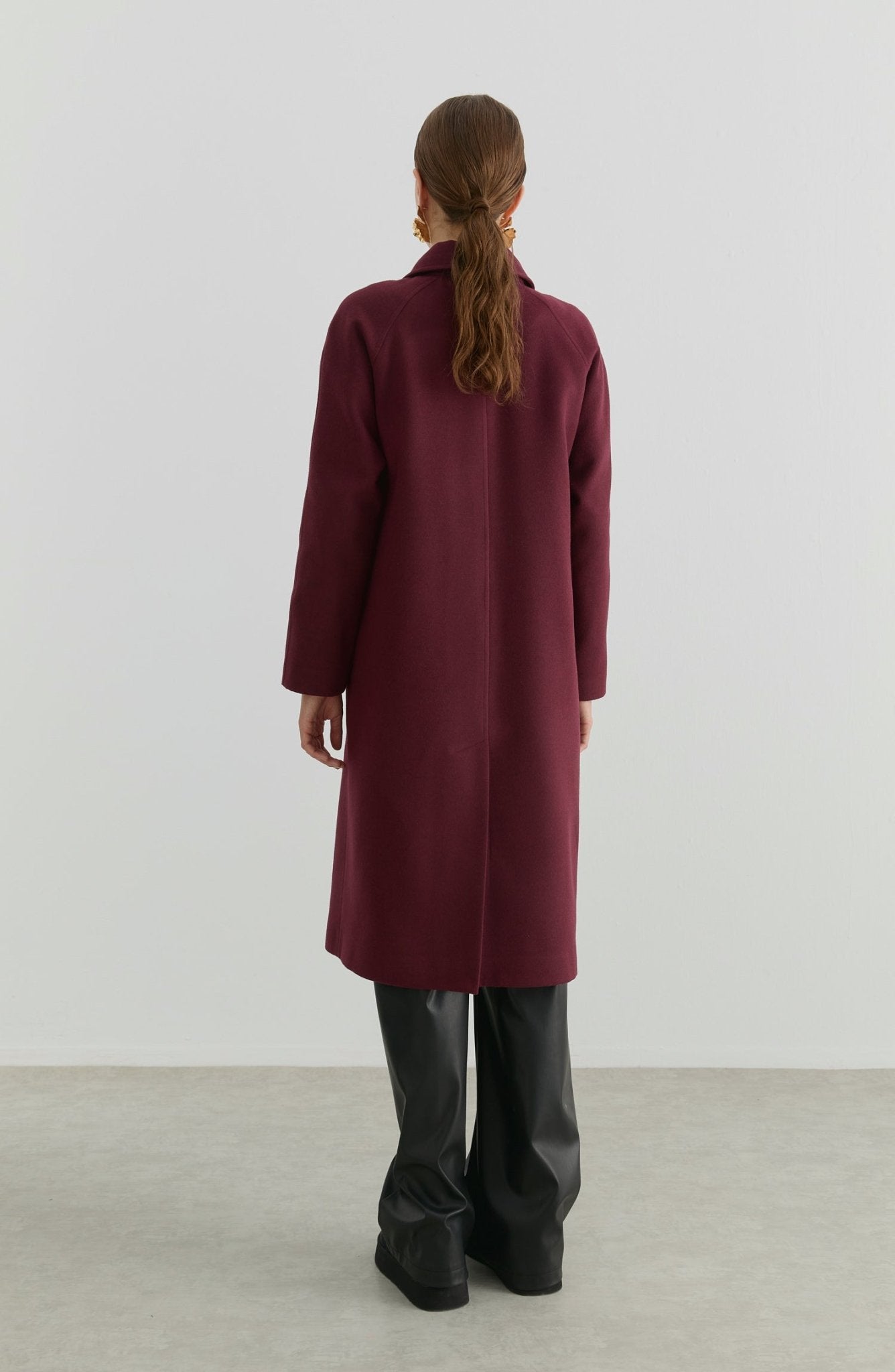 Kore Vişne Kaşmir Kaban - Fatma Atasoy