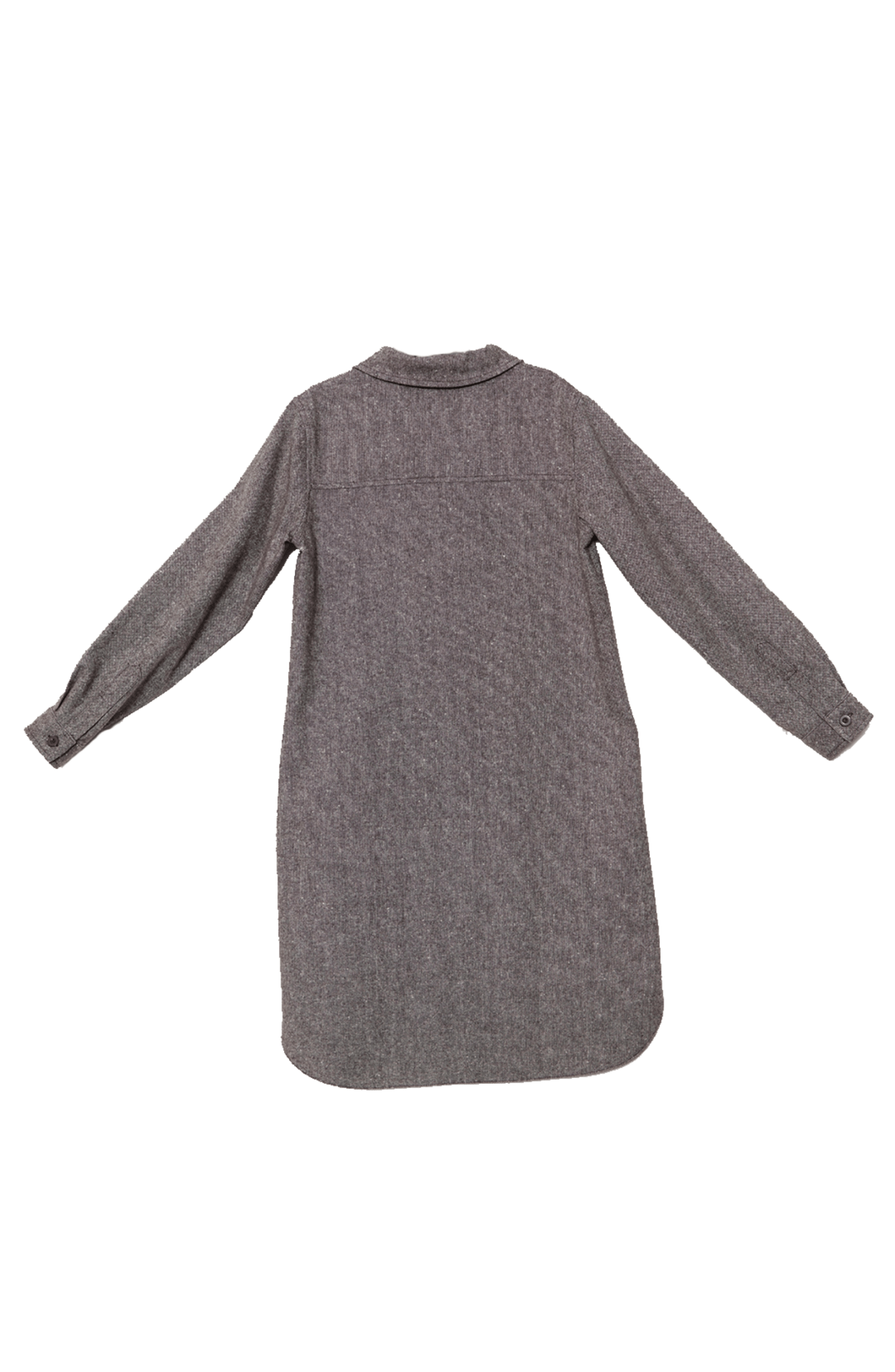 Körük Cepli Kahverengi Tüvit Gömlek Ceket - Fatma Atasoy