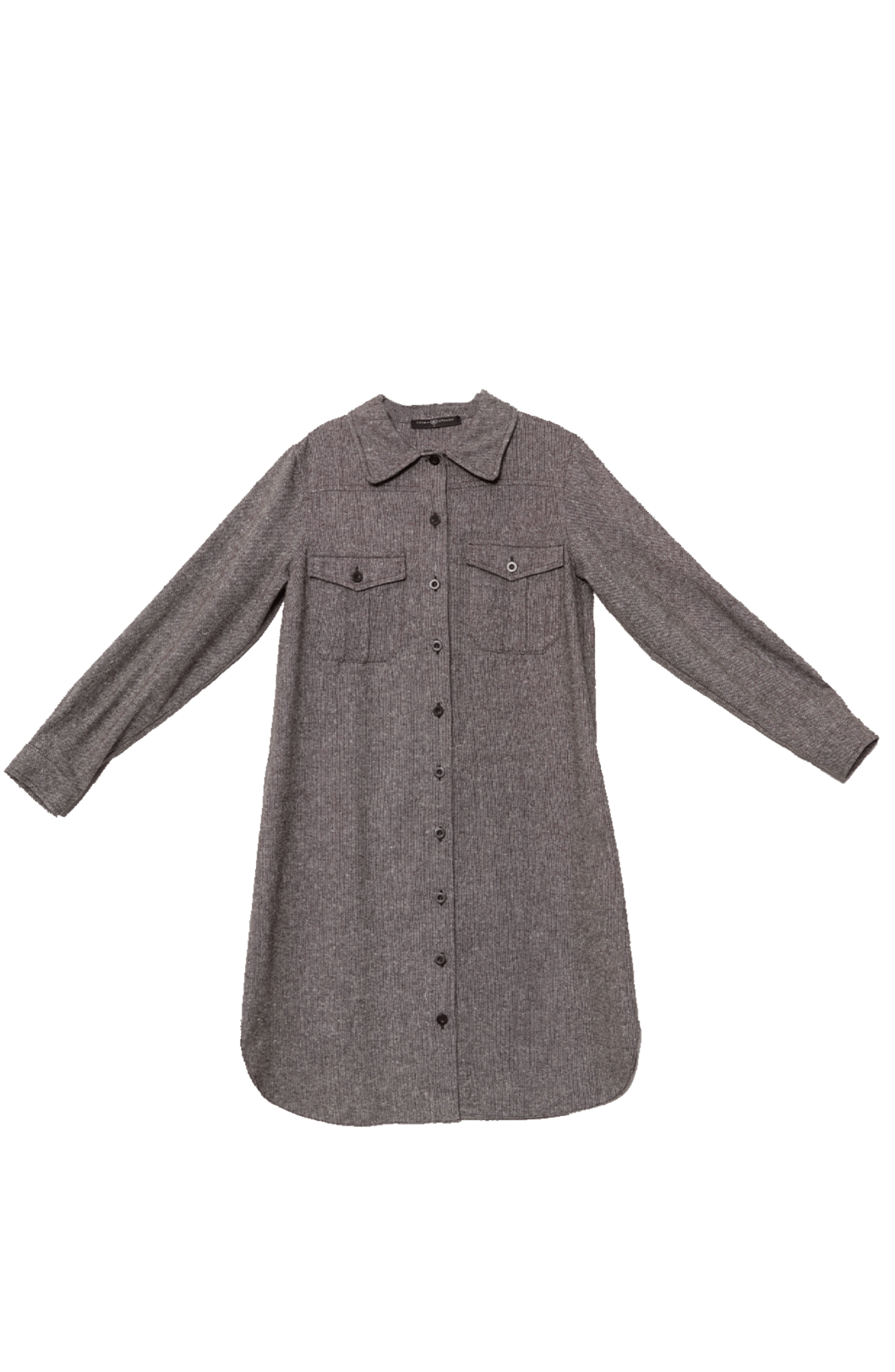 Körük Cepli Kahverengi Tüvit Gömlek Ceket - Fatma Atasoy