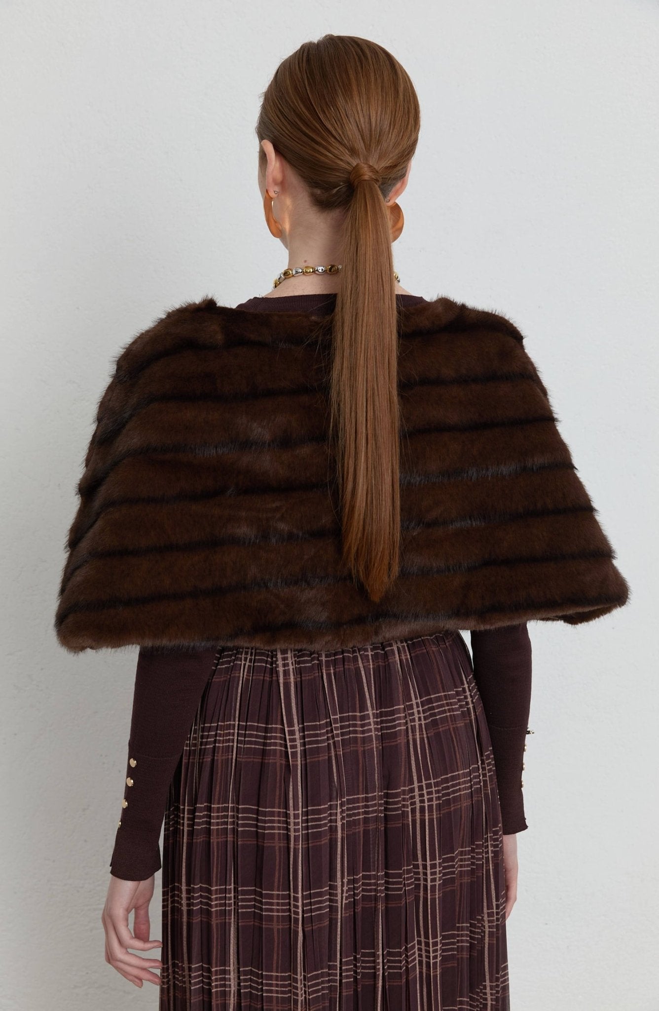 Peluş Kahverengi Kürk Etol - Fatma Atasoy