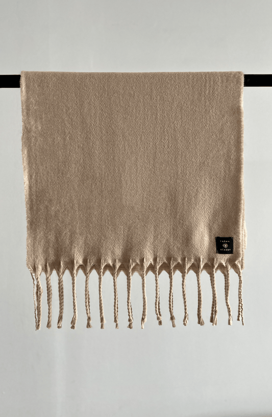 Püsküllü Taş Şal - Fatma Atasoy