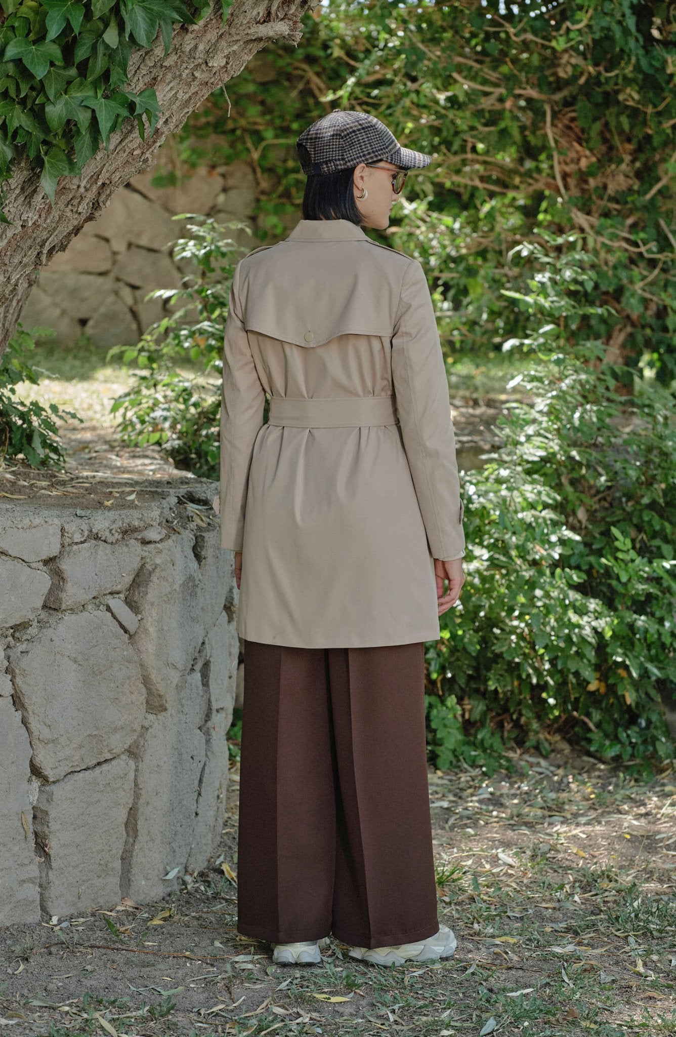 Ütü İzli Acı Kahve Pantolon - Fatma Atasoy