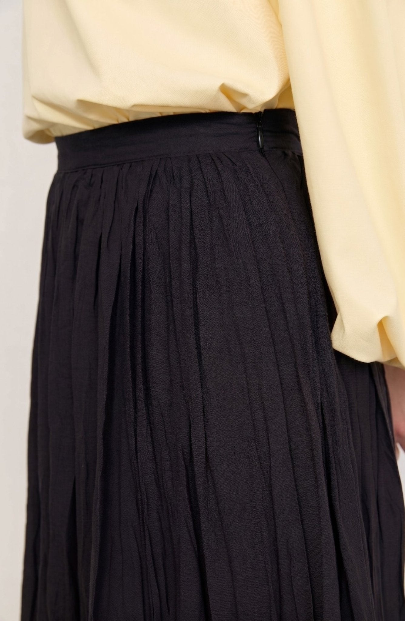 Vual Siyah Crash Etek - Fatma Atasoy