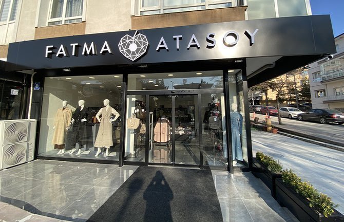 Fatma Atasoy mağaza girişi